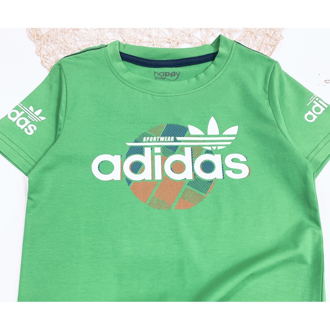 Bộ bé trai in hình adidas túi hộp-ĐỒ BỘ XUÂN HÈ BÉ TRAI